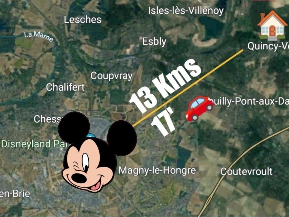 Disney Appartement Quincy-Voisins エクステリア 写真
